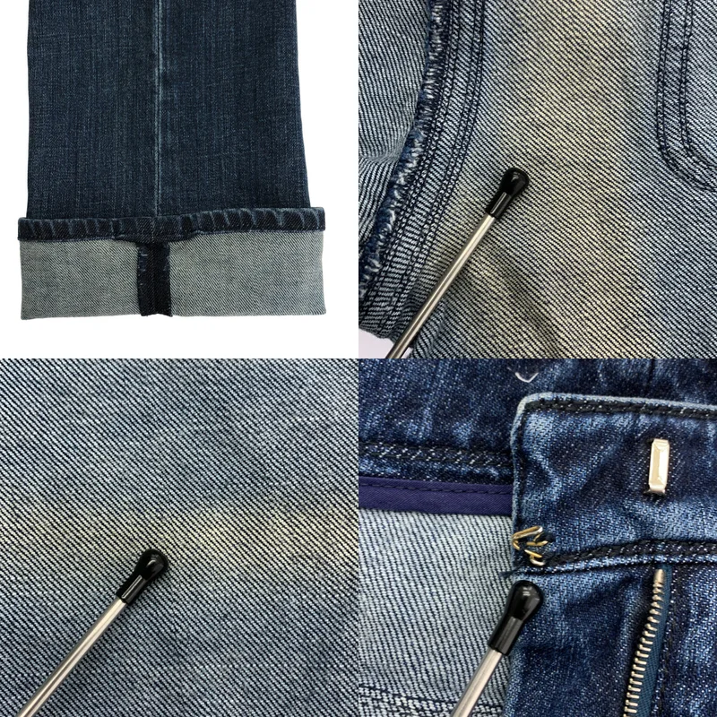 CHANEL / シャネル | ココボタン コットン デニムパンツ | 38 | レディース