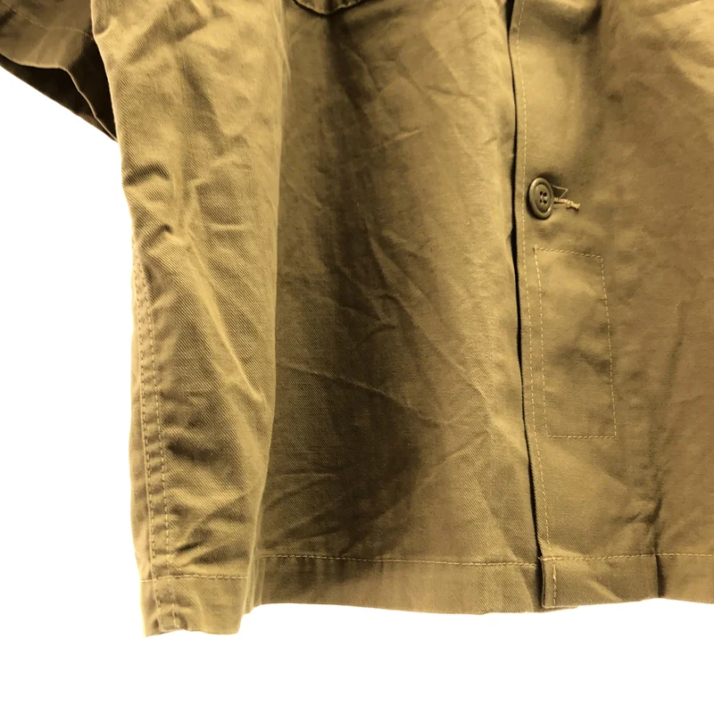 N.HOOLYWOOD / エヌハリウッド | SHORT SLEEVE SHIRT / オーバーシルエット サファリ シャツ | 40 | メンズ
