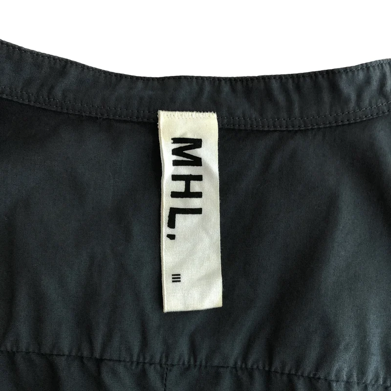 MHL. / エムエイチエルマーガレットハウエル | GARMENT DYE COTTON POPLIN シャツ | 3 | レディース
