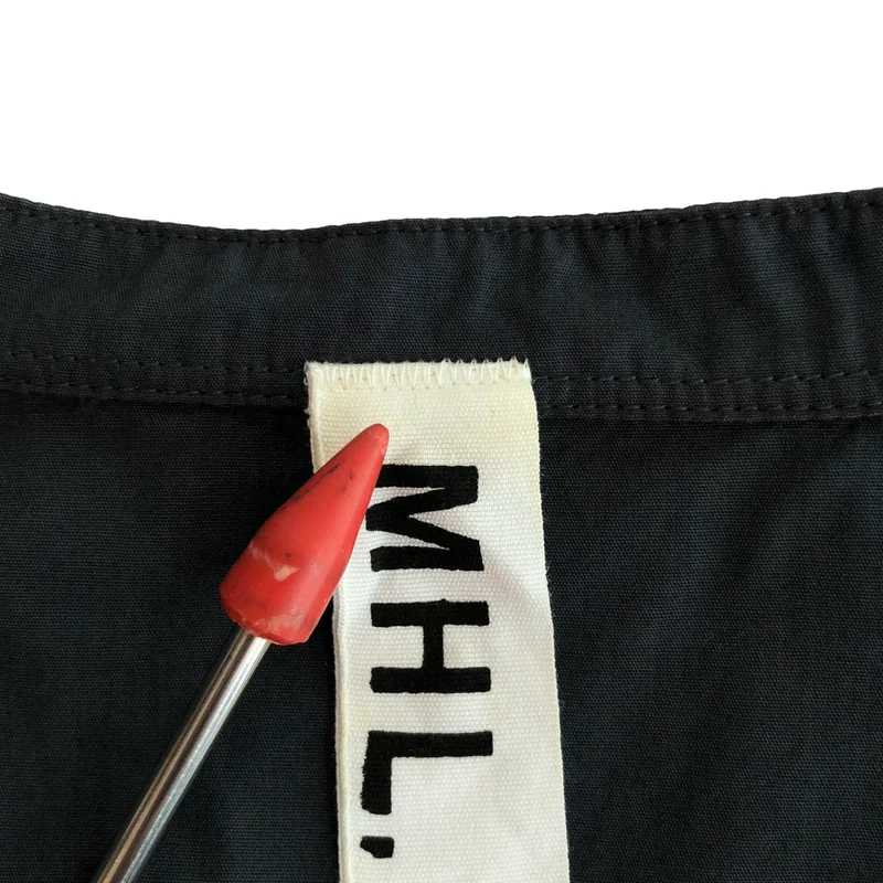 MHL. / エムエイチエルマーガレットハウエル | GARMENT DYE COTTON POPLIN シャツ | 3 | レディース