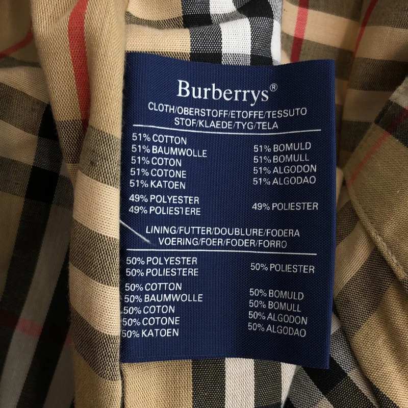 Burberrys / バーバリーズ | コットンギャバジン トレンチコート | 8 | レディース