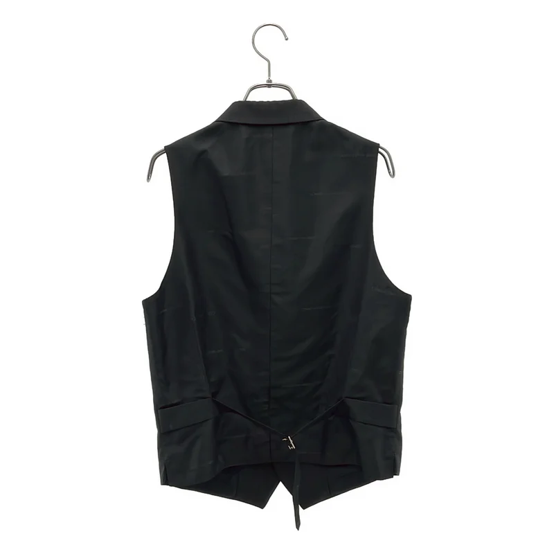 COMME des GARCONS HOMME DEUX / コムデギャルソンオムドゥ | 2025AW | ストライプ バックロゴ ジレ ベスト | S | メンズ