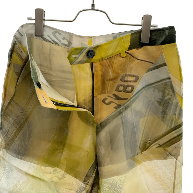 HELMUT LANG / ヘルムートラング | グラフィック シアーパンツ | 4 | レディース