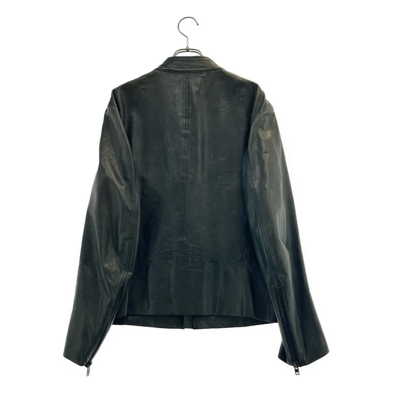 Maison Martin Margiela / メゾンマルタンマルジェラ | 2014SS | 5ZIP LEATHER RIDERS JACKET 八の字 シープレザー ライダースジャケット | 46 | メンズ