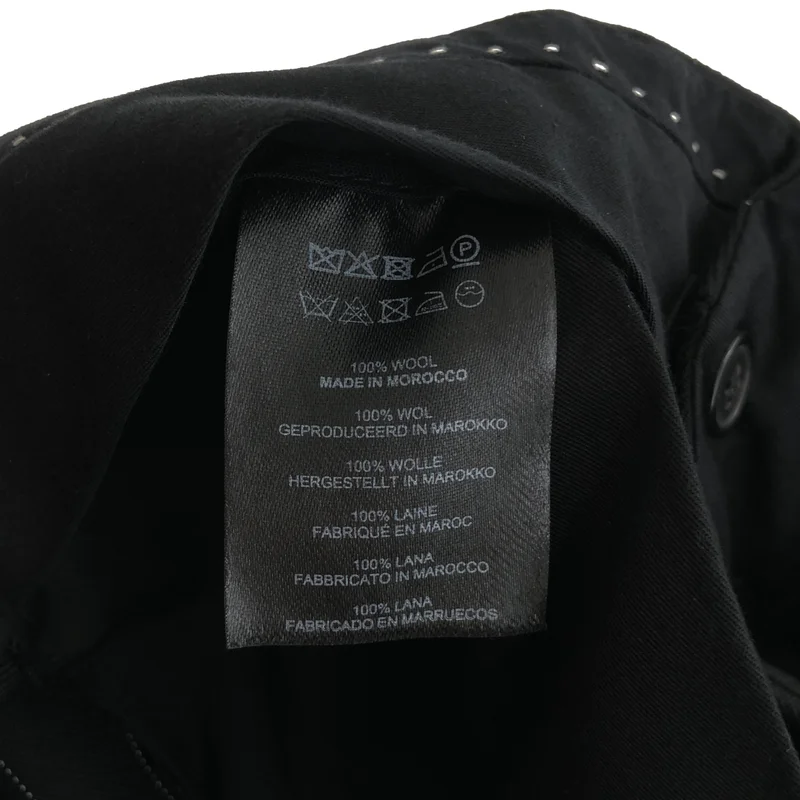 DRIES VAN NOTEN / ドリスヴァンノッテン | ウール ストライプ ワイドスラックス | 50 | メンズ