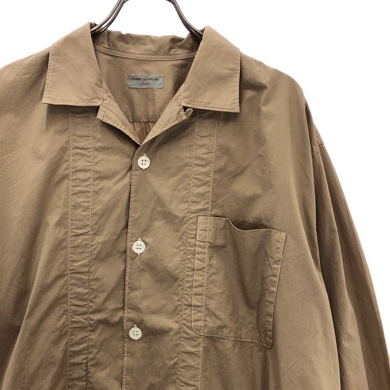 COMME des GARCONS HOMME / コムデギャルソンオム | 1999AW | 製品染め インサイドテープ オープンカラーシャツ HB-100450 |