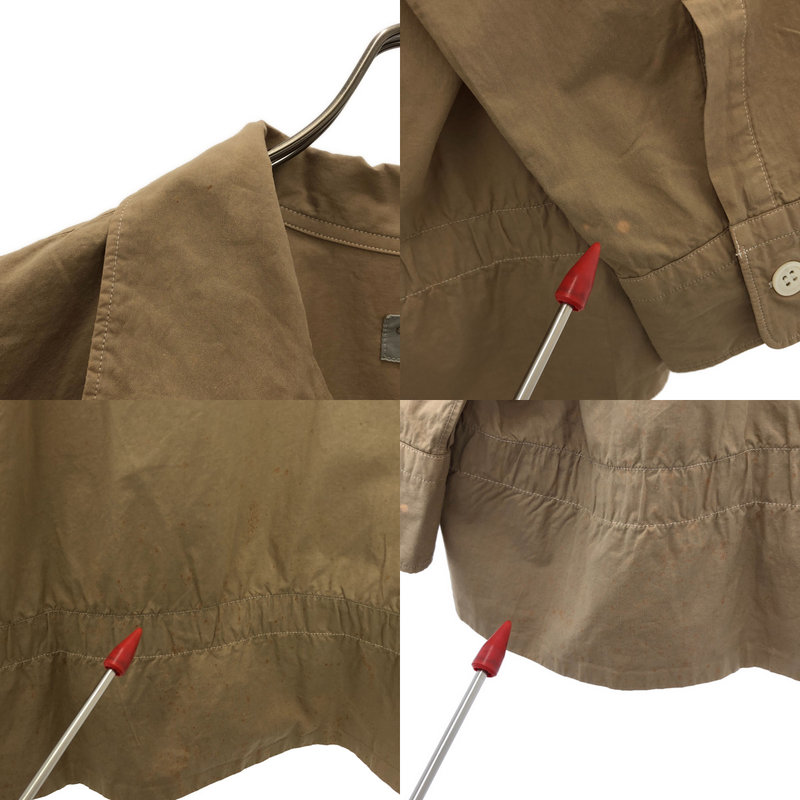 COMME des GARCONS HOMME / コムデギャルソンオム | 1999AW | 製品染め インサイドテープ オープンカラーシャツ HB-100450 |