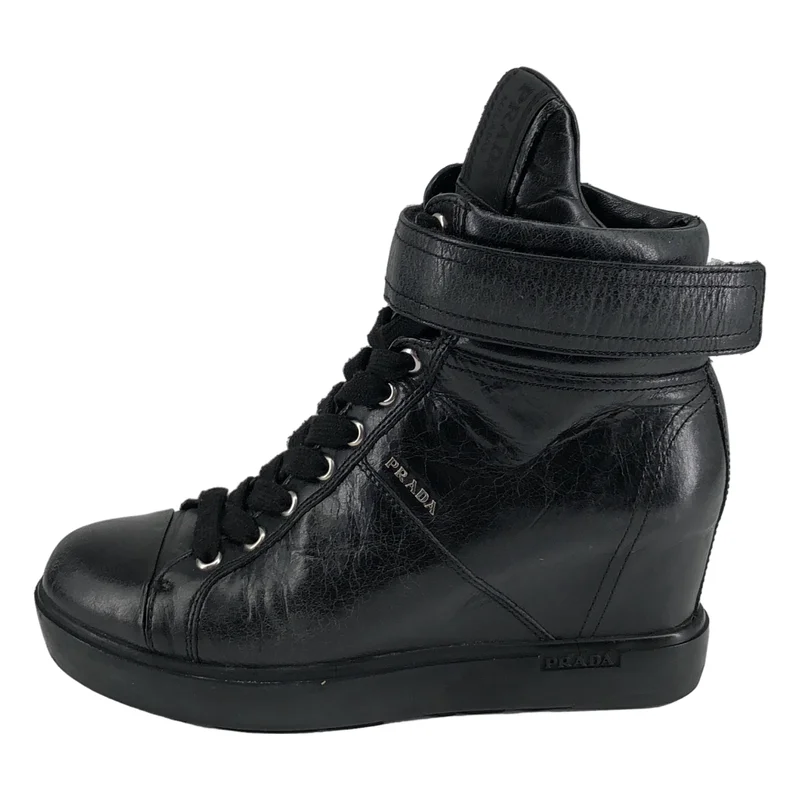 PRADA SPORT / プラダスポーツ | ハイカットスニーカー 3TZ015 | 36 | レディース