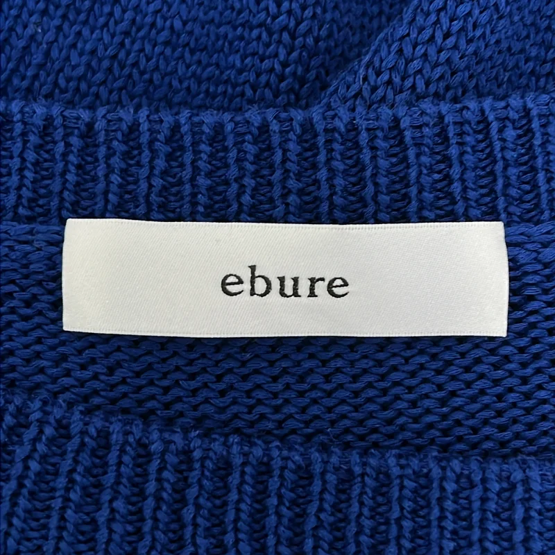 ebure / エブール | 2025SS | コットンフラットヤーン トップス ニット |