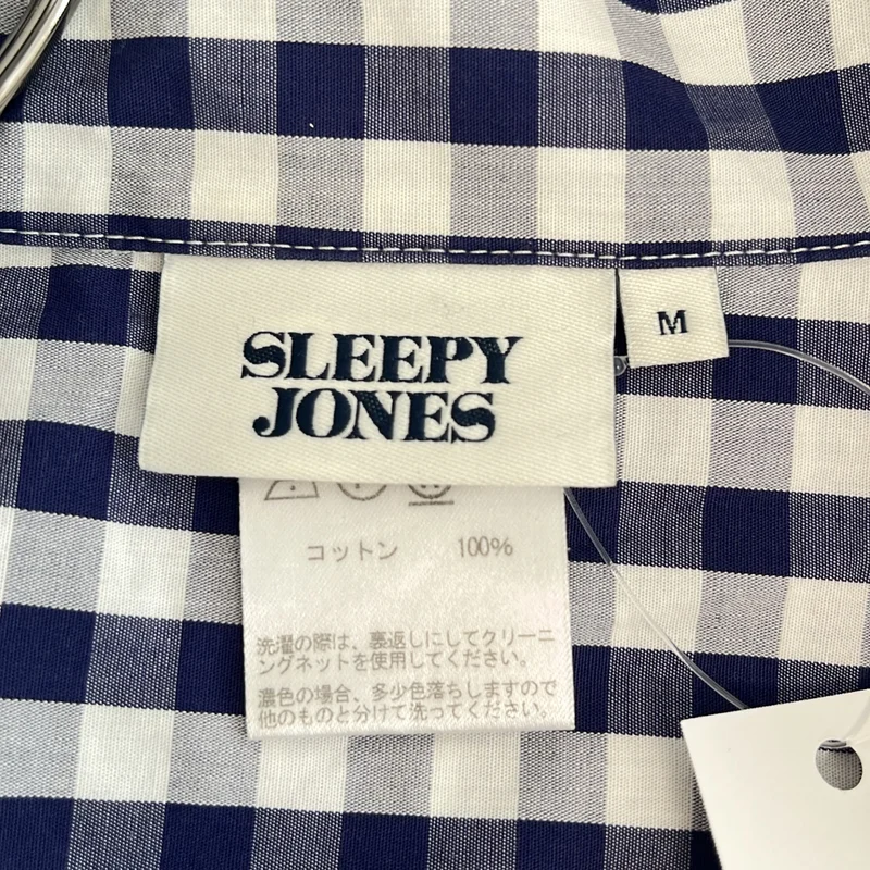SLEEPY JONES / スリーピージョーンズ | セットアップ / コットン チェック シャツ パンツ | M | メンズ