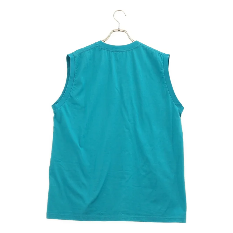 HYKE / ハイク | SLEEVELESS TEE BIG FIT コットンノースリーブカットソー | 1 | レディース
