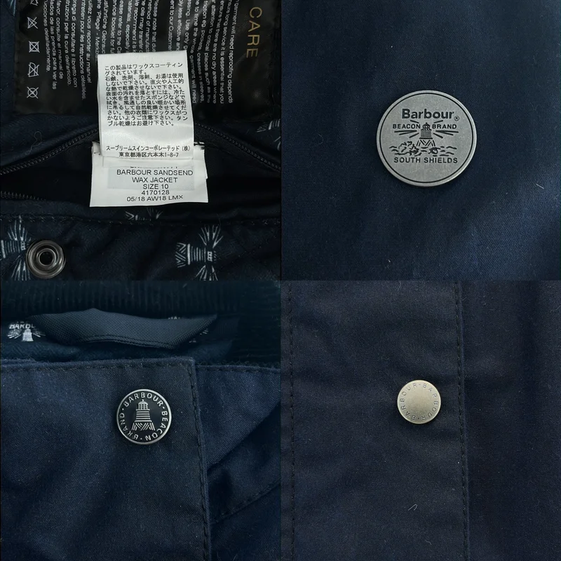 Barbour / バブアー | Sandsend Wax Jacket オイルドジャケット | 36 | レディース
