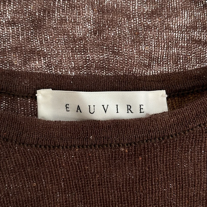 EAUVIRE / オーヴィル | ウール スパンコールミックス ニット |