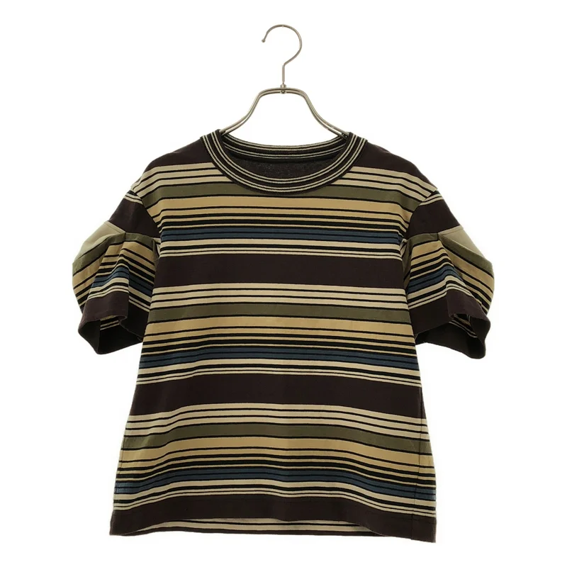sacai / サカイ | 2026SS | THorizontal Stripe T-Shirt ボーダーTシャツ 26-08380 | 1 | レディース