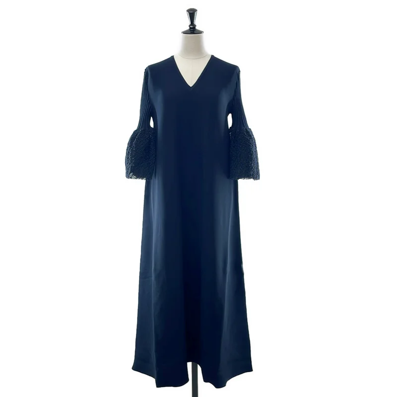 CFCL / シーエフシーエル | POTTERY ORNAMENT SHORT BELL SLEEVE FLARE DRESS ポッタリー ベルスリーブ ワンピース | 1 | レディース