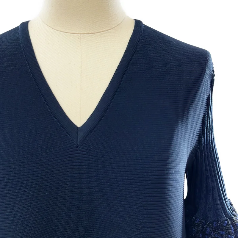 CFCL / シーエフシーエル | POTTERY ORNAMENT SHORT BELL SLEEVE FLARE DRESS ポッタリー ベルスリーブ ワンピース | 1 | レディース