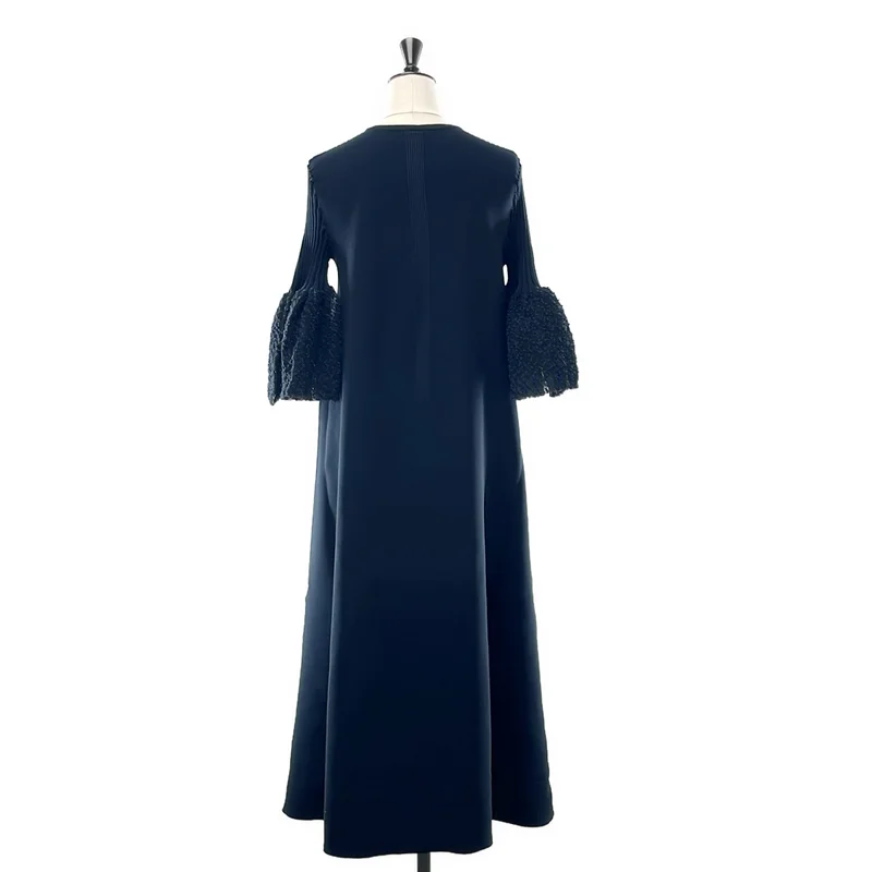 CFCL / シーエフシーエル | POTTERY ORNAMENT SHORT BELL SLEEVE FLARE DRESS ポッタリー ベルスリーブ ワンピース | 1 | レディース