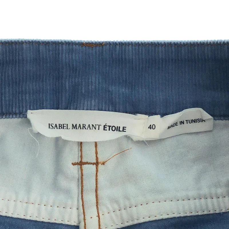 ISABEL MARANT ETOILE / イザベルマランエトワール | コーデュロイパンツ | 40 | レディース