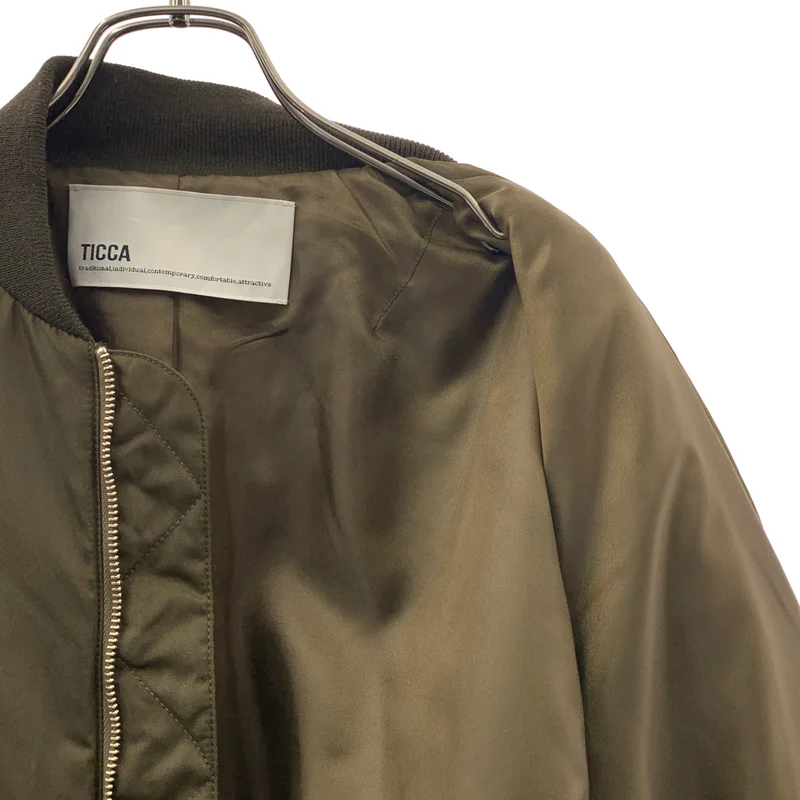 TICCA / ティッカ | 2025AW | ミドル MA-1 ジャケット | F | レディース