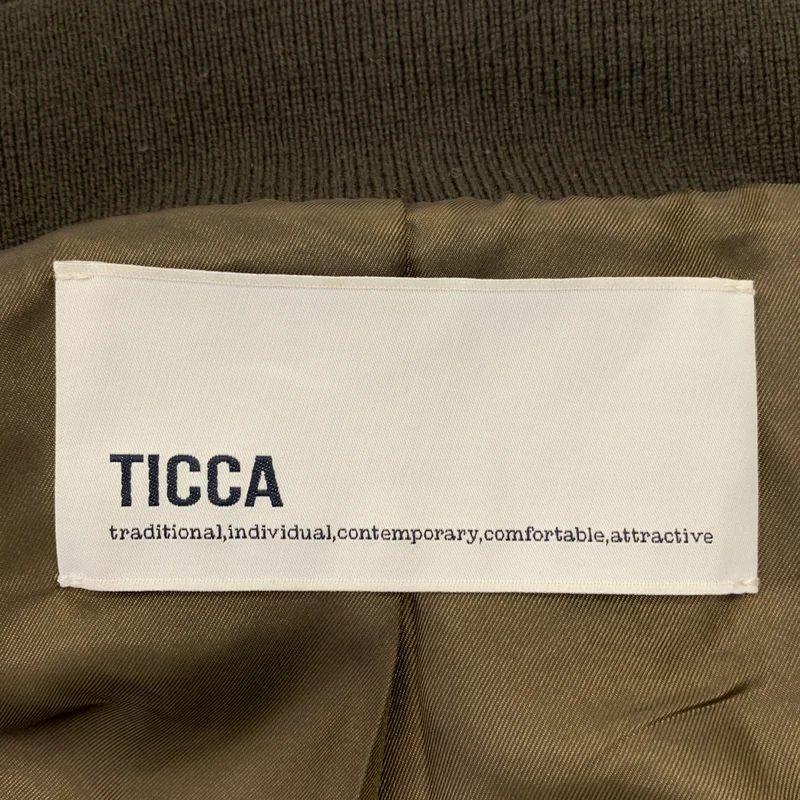 TICCA / ティッカ | 2025AW | ミドル MA-1 ジャケット | F | レディース