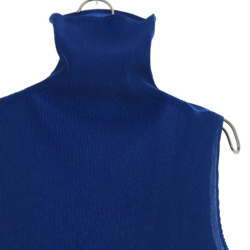 PLEATS PLEASE ISSEY MIYAKE / プリーツプリーズイッセイミヤケ | 2012AW | ハイネック ノースリーブ プリーツカットソー | 5 | レディース