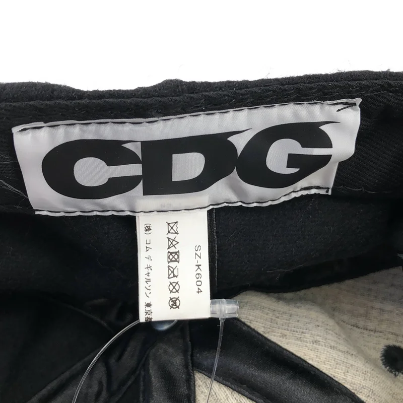 CDG by Comme des Garcons. / シーディージー コムデギャルソン | × Ebbets Field Flannels ロゴ キャップ 帽子 / レザーアジャスター調整可 |