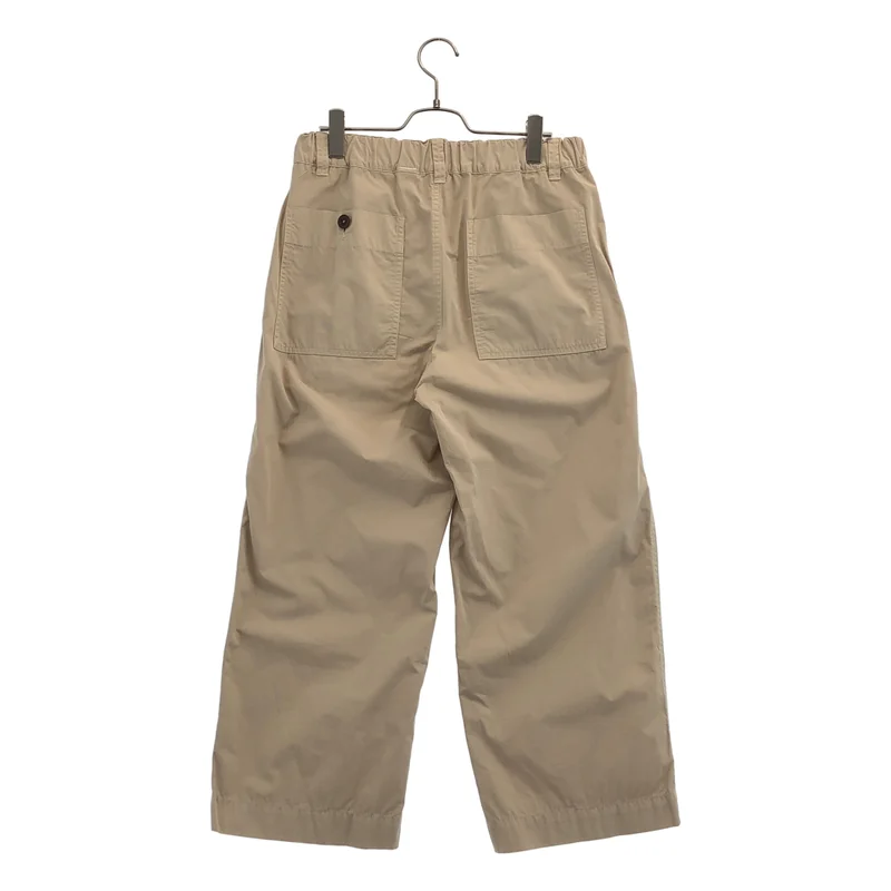 MHL. / エムエイチエルマーガレットハウエル | FINE COMPACT COTTON POPLIN / ファインコンパクト コットンポプリン ワイドイージーパンツ | 3 | レディース