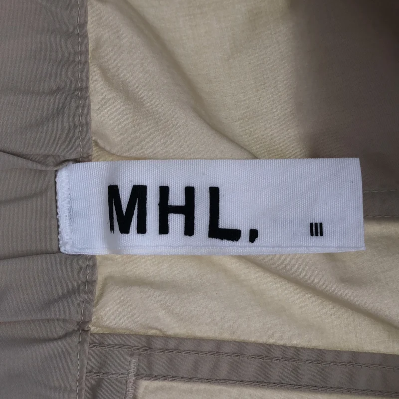 MHL. / エムエイチエルマーガレットハウエル | FINE COMPACT COTTON POPLIN / ファインコンパクト コットンポプリン ワイドイージーパンツ | 3 | レディース
