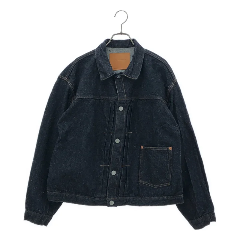 Kaptain Sunshine / キャプテンサンシャイン | Denim Tracker 1P Jacket / デニムトラッカージャケット | 3 | メンズ