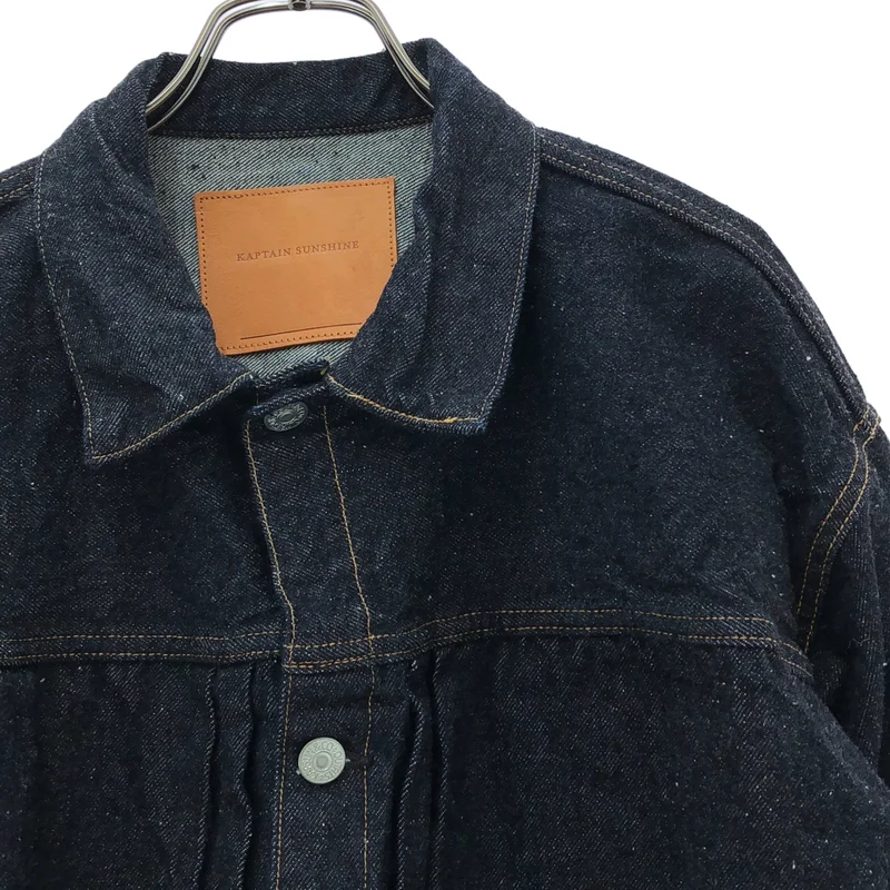 Kaptain Sunshine / キャプテンサンシャイン | Denim Tracker 1P Jacket / デニムトラッカージャケット | 3 | メンズ