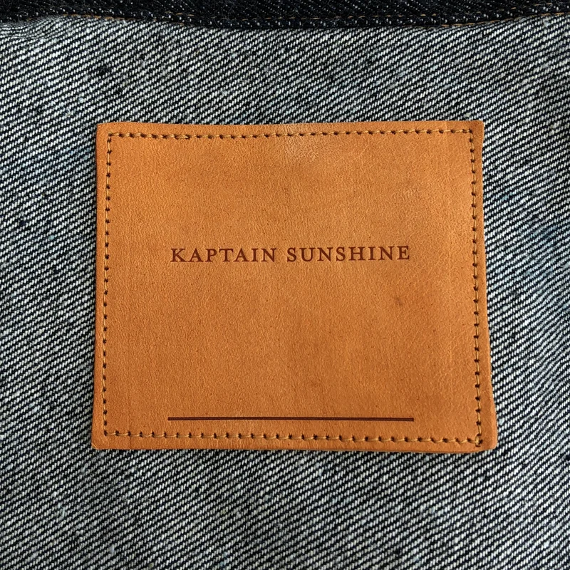 Kaptain Sunshine / キャプテンサンシャイン | Denim Tracker 1P Jacket / デニムトラッカージャケット | 3 | メンズ