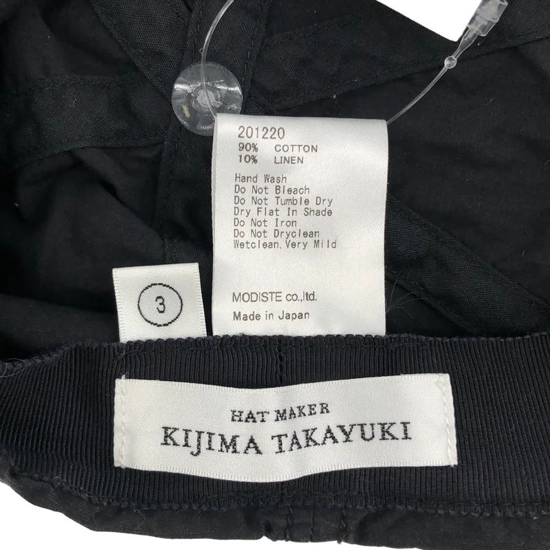 KIJIMA TAKAYUKI / キジマタカユキ | コットンリネン タイプライター 6パネル キャップ | 3 | その他