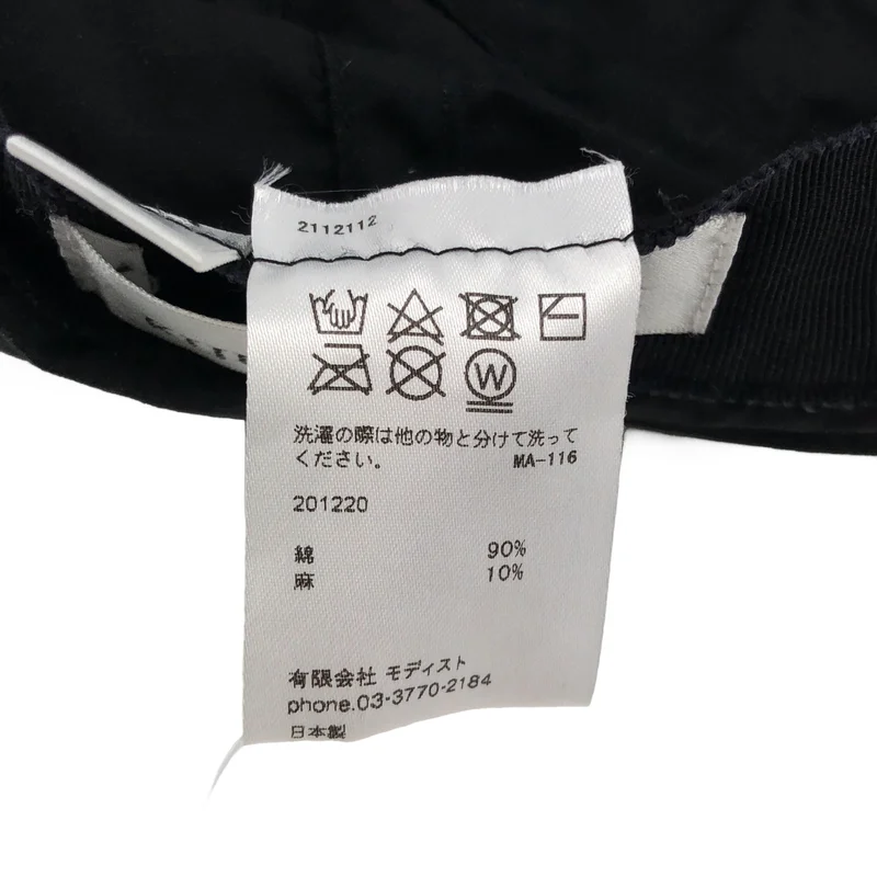 KIJIMA TAKAYUKI / キジマタカユキ | コットンリネン タイプライター 6パネル キャップ | 3 | その他