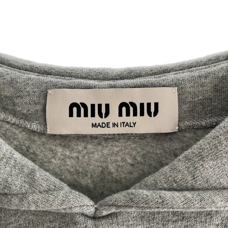 miu miu / ミュウミュウ | セーラーカラー ノースリーブ スウェット | XS | レディース