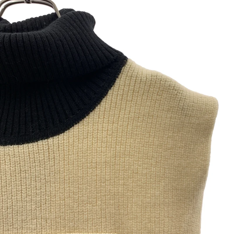 CULLNI / クルニ | Turtleneck Military Knit Vest ニットベスト |