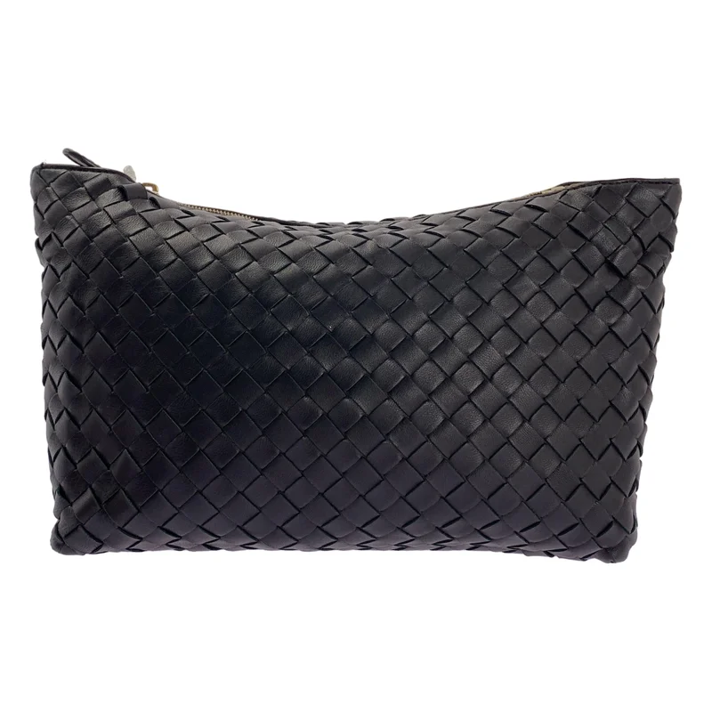 BOTTEGA VENETA / ボッテガヴェネタ | イントレチャート レザー コスメポーチ |