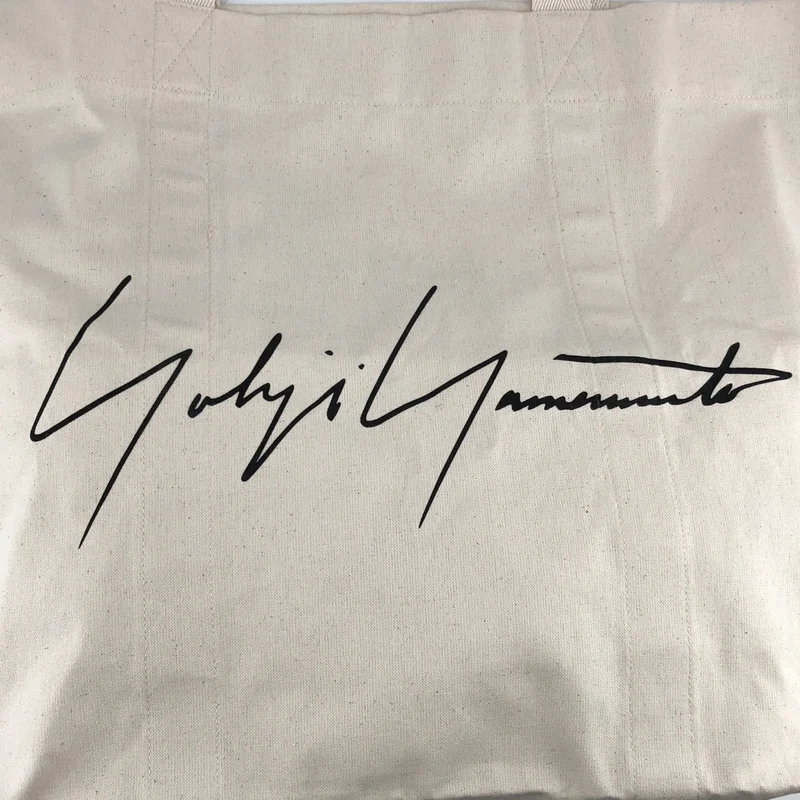 YOHJI YAMAMOTO / ヨウジヤマモト | ロゴ キャンバス トートバッグ / ユニセックス |