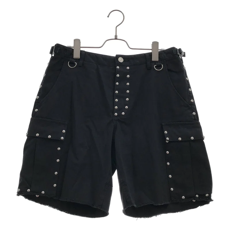 SAINT LAURENT PARIS / サンローランパリ | スタッズ カーゴ ショートパンツ | S | メンズ