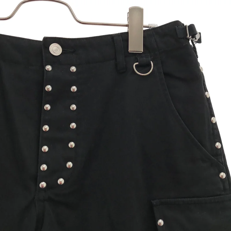 SAINT LAURENT PARIS / サンローランパリ | スタッズ カーゴ ショートパンツ | S | メンズ
