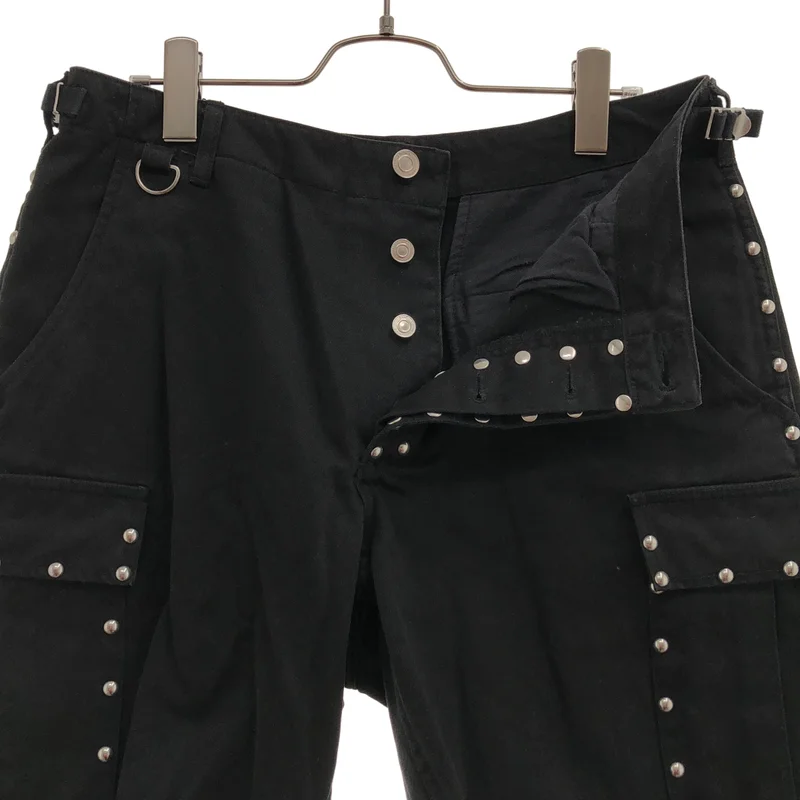 SAINT LAURENT PARIS / サンローランパリ | スタッズ カーゴ ショートパンツ | S | メンズ