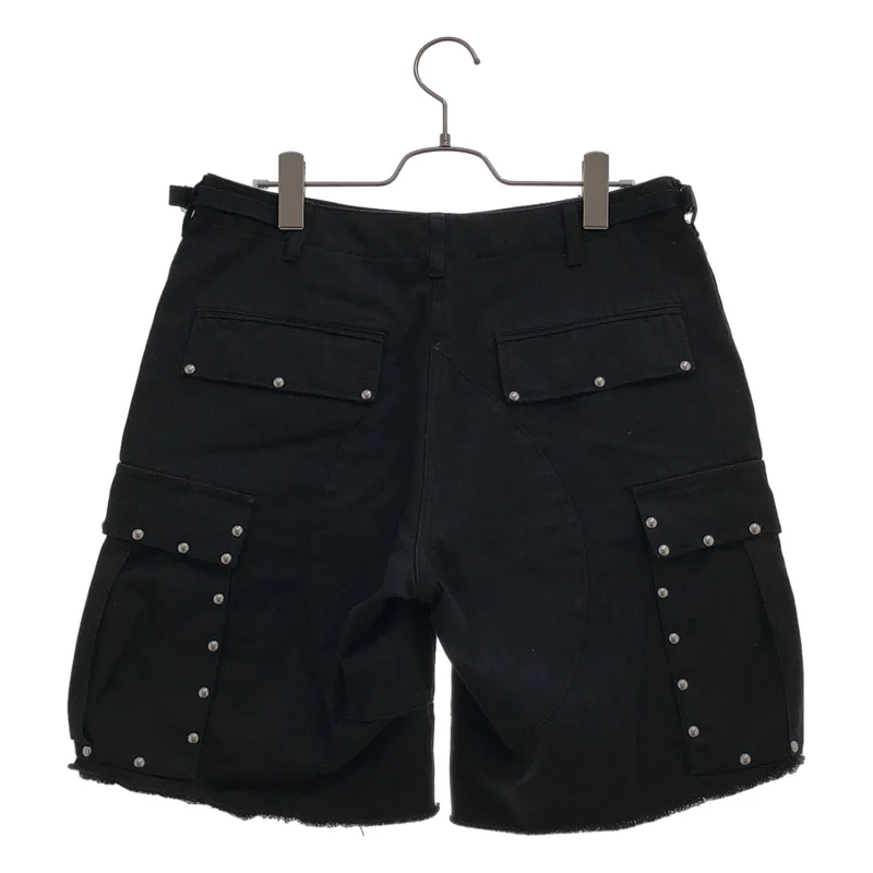 SAINT LAURENT PARIS / サンローランパリ | スタッズ カーゴ ショートパンツ | S | メンズ