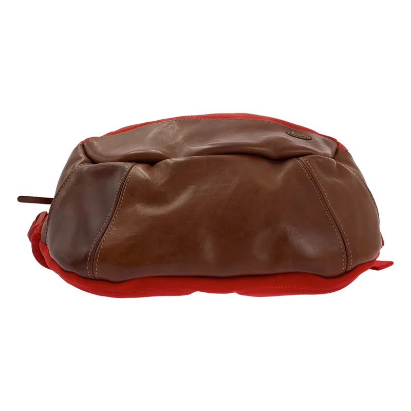 visvim / ビズビム | Ballistic 8L レザー 切替 ボディバッグ |