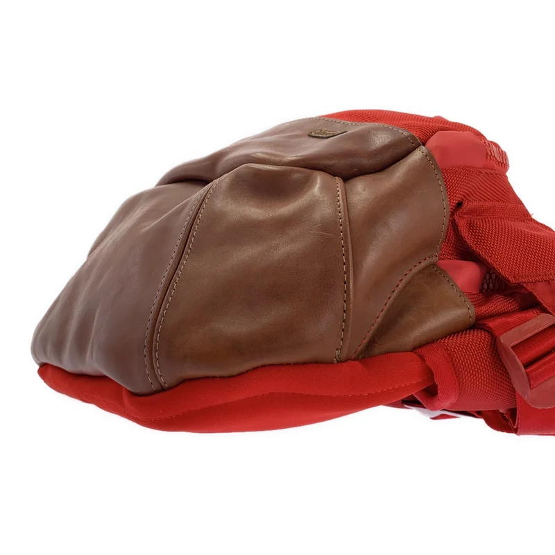 visvim / ビズビム | Ballistic 8L レザー 切替 ボディバッグ |
