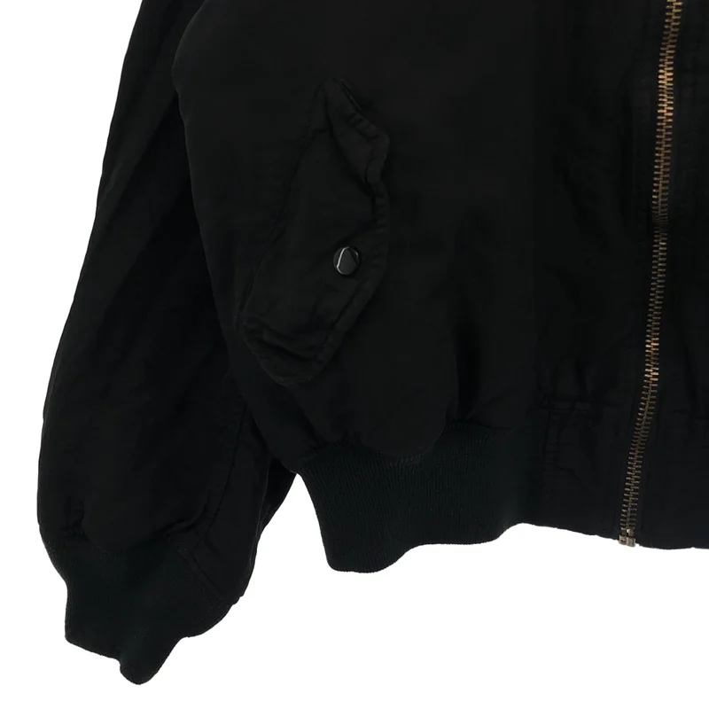 BLACK COMME des GARCONS / ブラックコムデギャルソン | 2017SS | black market / × ALPHA INDUSTRIES / リバーシブル フライトジャケット | XL | メンズ