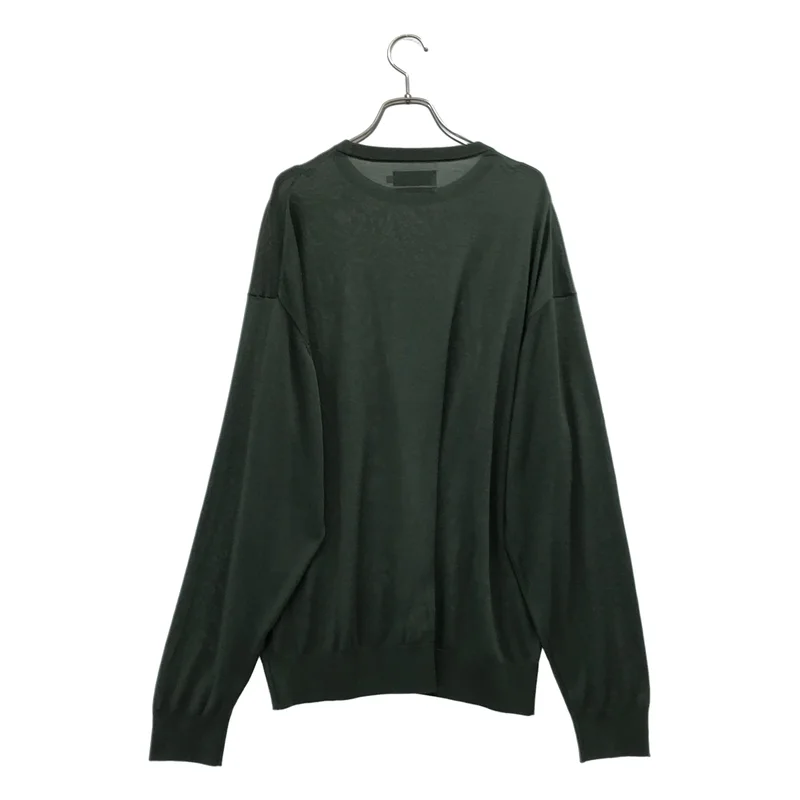 Graphpaper / グラフペーパー | 2025AW | High Gauge L/S Oversized Crew Neck Knit ハイゲージ オーバーサイズ ニット | 2 | メンズ
