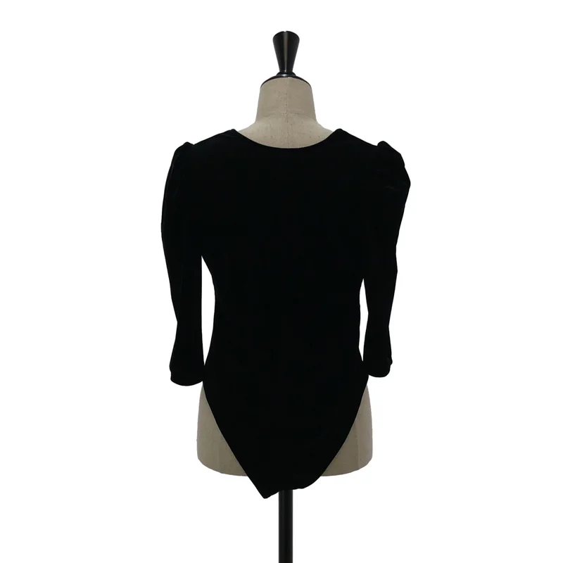 BORDERS at BALCONY / ボーダーズアットバルコニー | 2024AW | VELOURS BODY SUITS / ベロア ボディスーツ | 36 | レディース