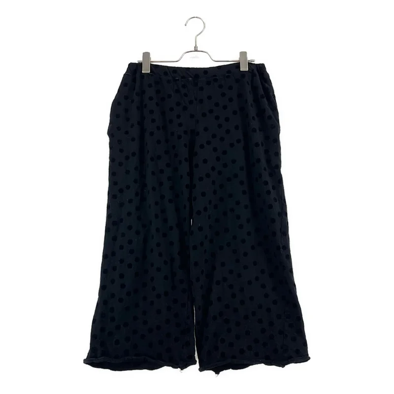 COMME des GARCONS COMME des GARCONS / コムコム | ウール ワイド ドット イージーパンツ | S | レディース