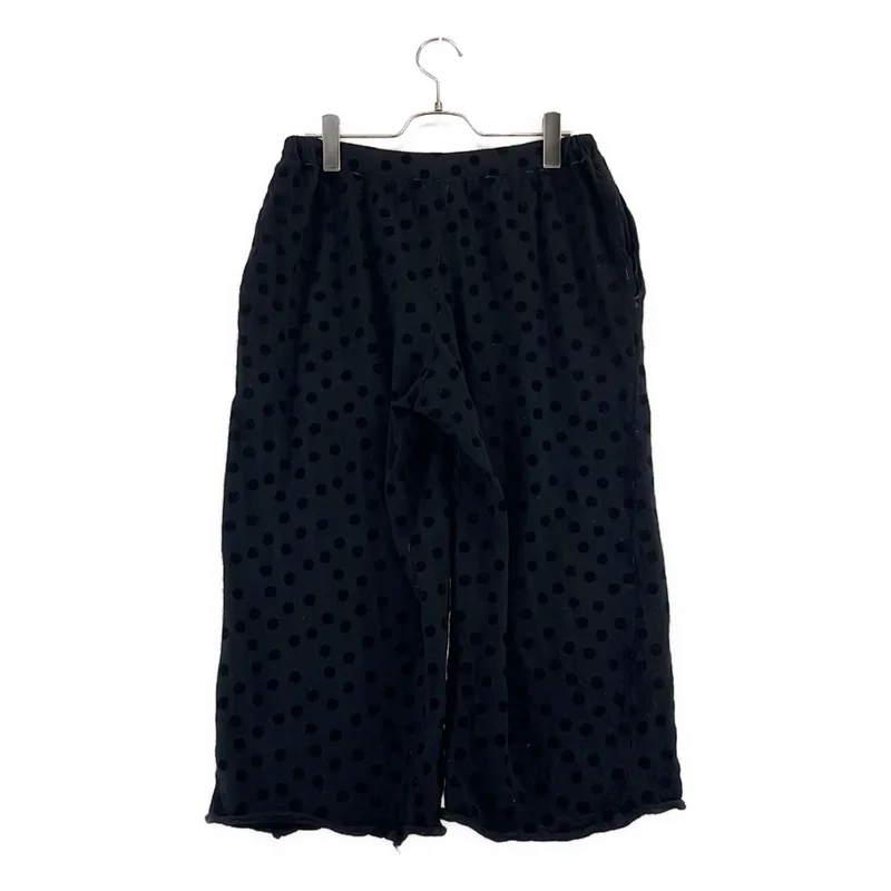 COMME des GARCONS COMME des GARCONS / コムコム | ウール ワイド ドット イージーパンツ | S | レディース