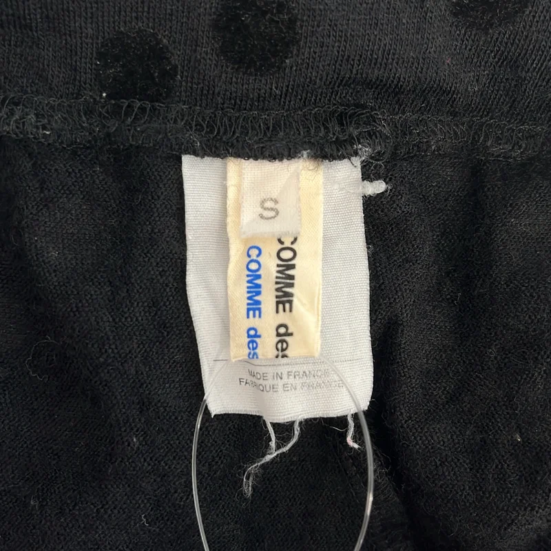 COMME des GARCONS COMME des GARCONS / コムコム | ウール ワイド ドット イージーパンツ | S | レディース