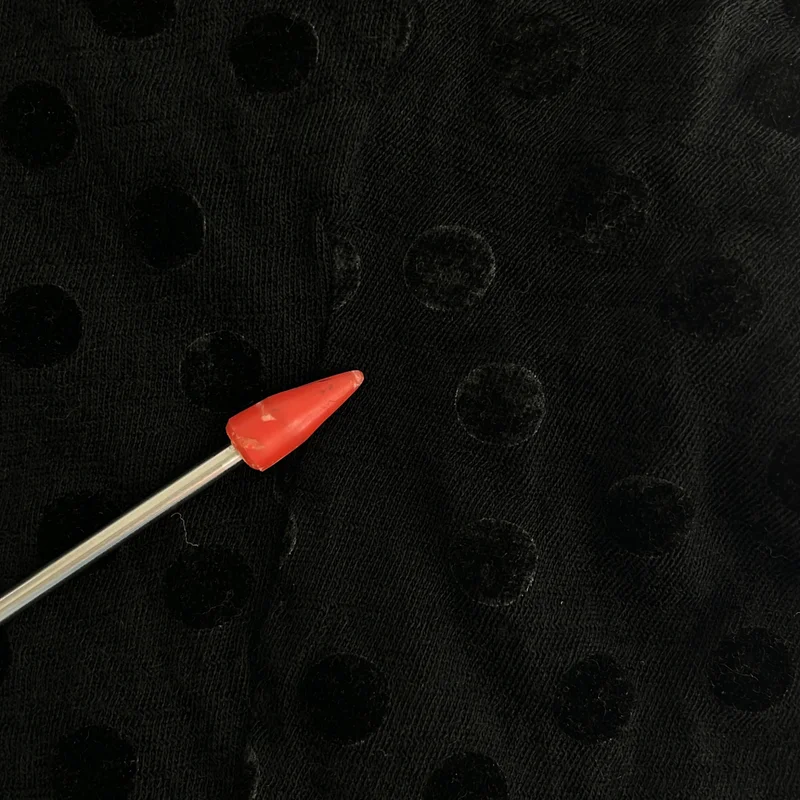 COMME des GARCONS COMME des GARCONS / コムコム | ウール ワイド ドット イージーパンツ | S | レディース